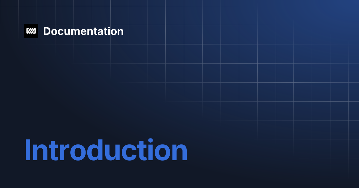 Introduction | Documentation